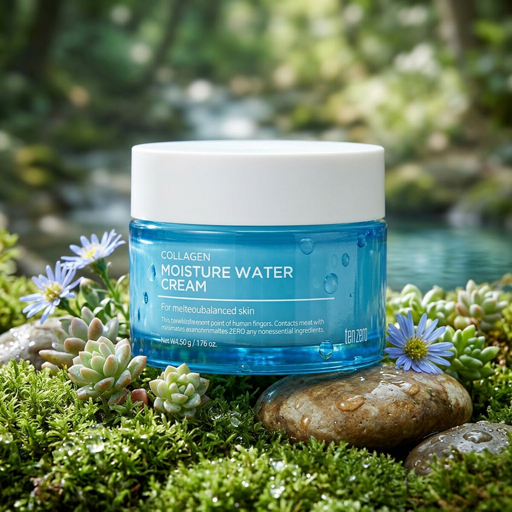 TENZERO - Collagen Moisture Water Cream - Hydratační kolagenový krém - 50 ml