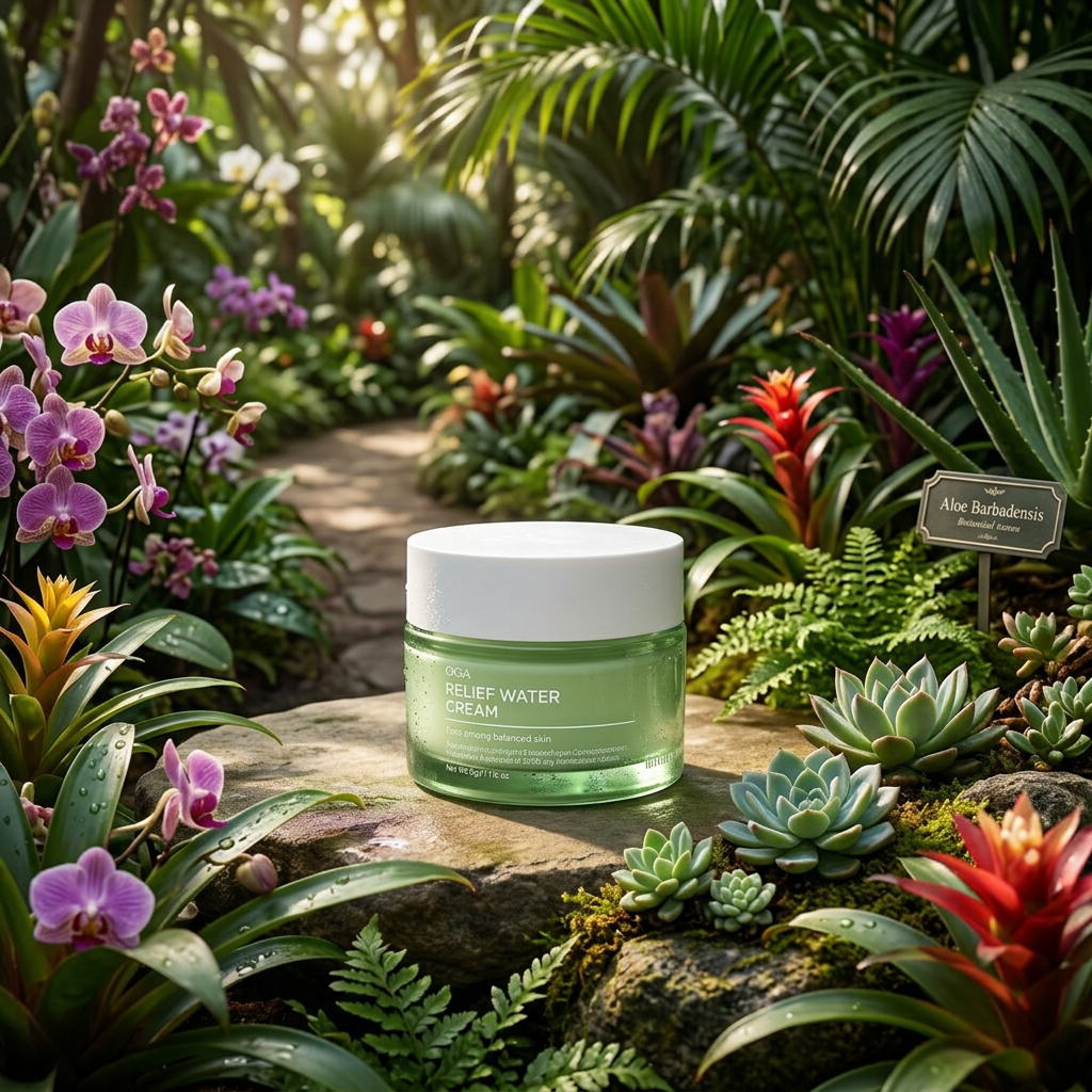 TENZERO - Cica Relief Water Cream - Zklidňující vodní krém s Cica - 50 ml