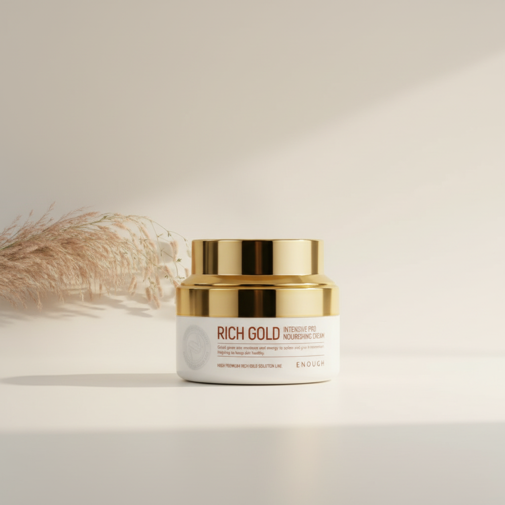 ENOUGH - Rich Gold Intensive Pro Nourishing Cream - Intenzivně vyživující krém s propolisem a 24K zlatem - 50 ml