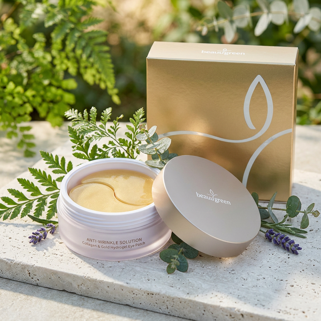 Beauugreen - Collagen & Gold Hydrogel Eye Patch - Hydrogelové polštářky pod oči s kolagenem - 60ks/100ml