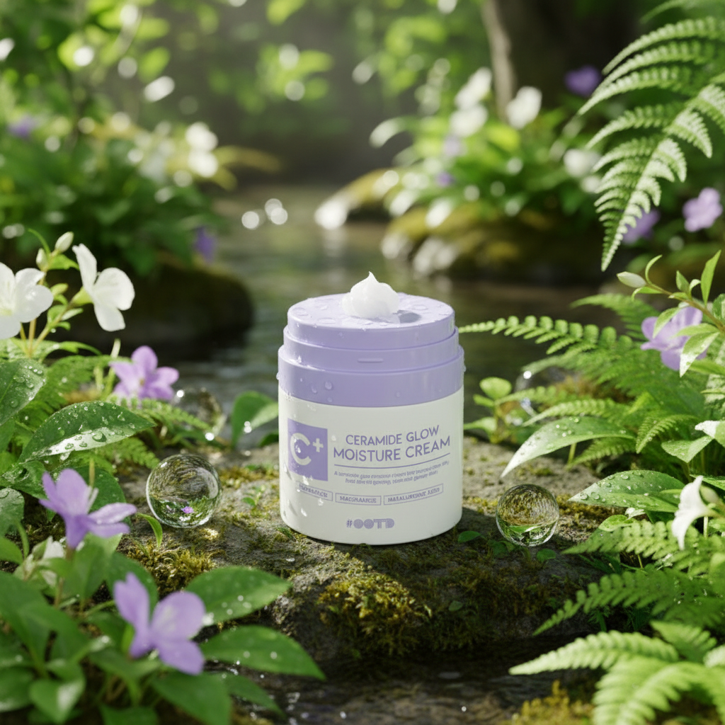 Ootd - Ceramide Glow Moisture Cream - Hydratační krém s ceramidy pro zářivou pleť - 50 ml