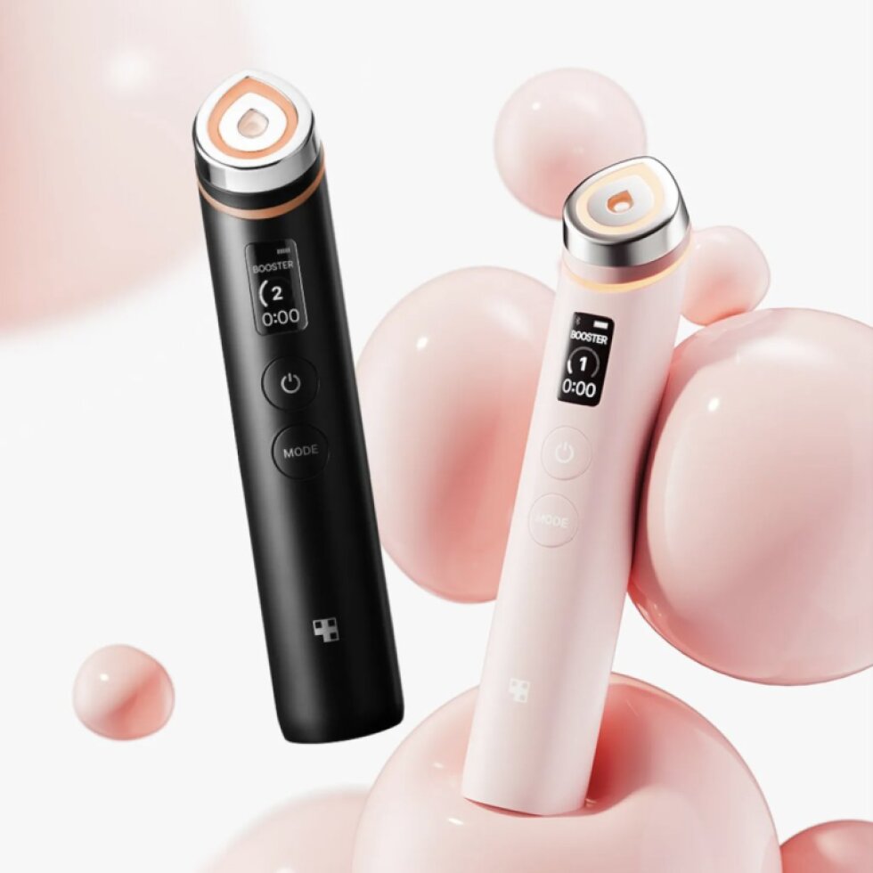 Medicube - Age-R Booster Pro - Multifunkční přístroj 6v1 pro ošetření pleti - růžový