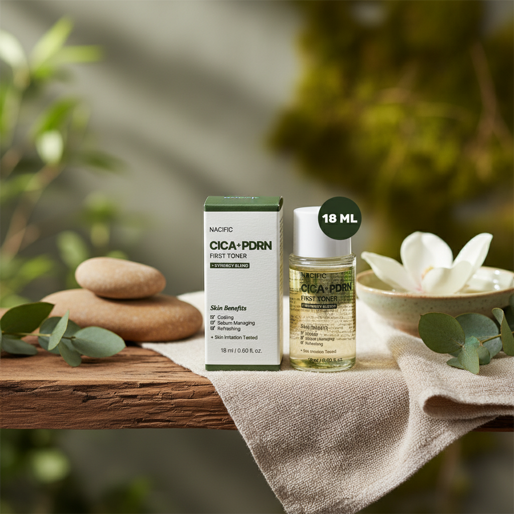NACIFIC - Cica PDRN First Toner - Zklidňující tonikum s Cica a PDRN - 18 ml