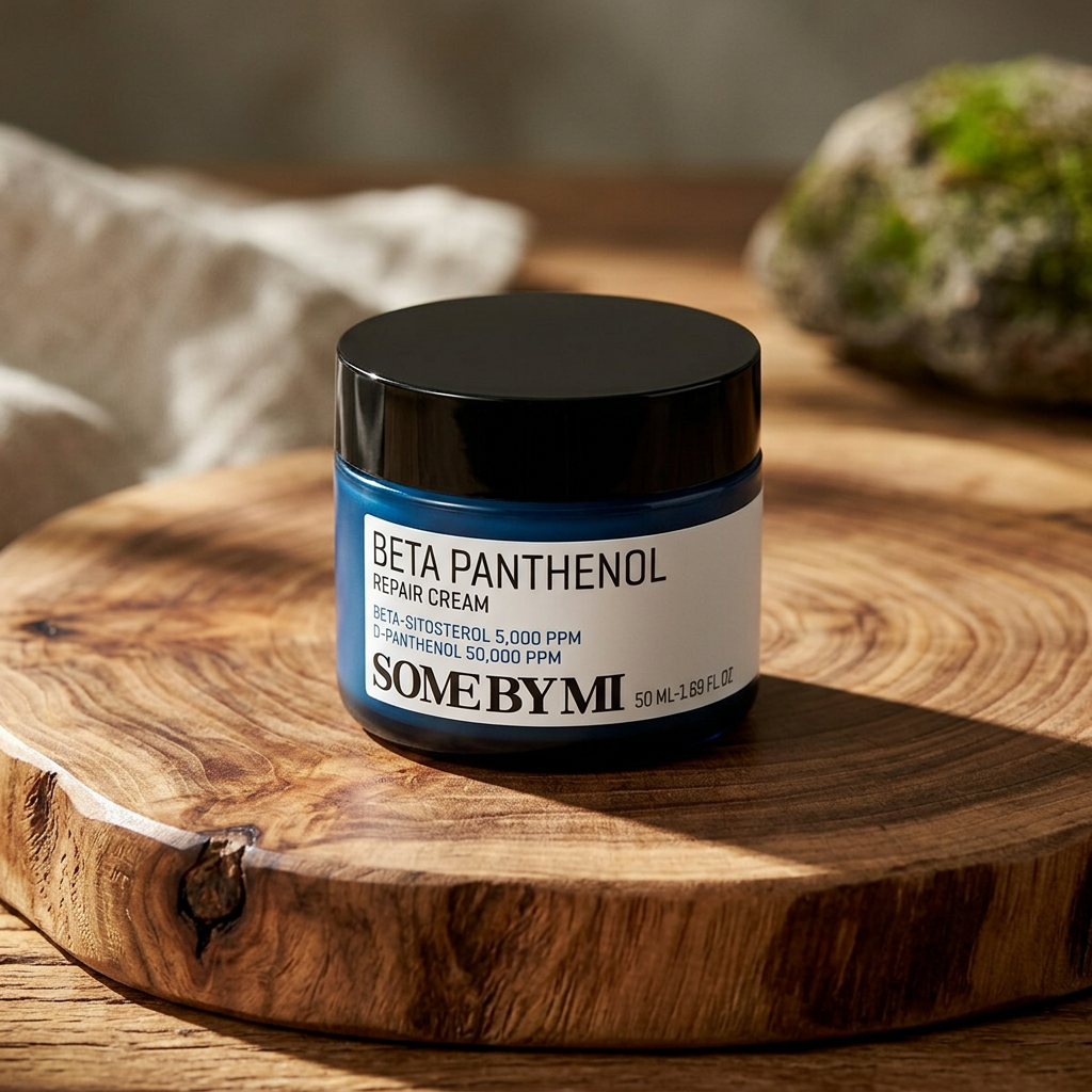 SOME BY MI - Beta Panthenol Repair Cream - Krém s patentovaným Beta-Panthenolem pro dokonale hydratovanou a zklidněnou pleť - 50 ml