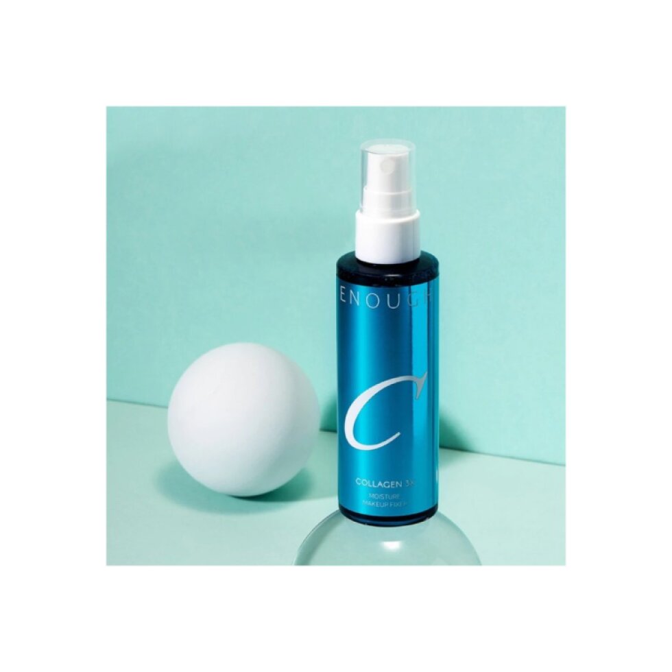 ENOUGH - Collagen 3X Moisture Makeup Fixer - Kolagenový hydratační fixační sprej na make-up - 100 ml