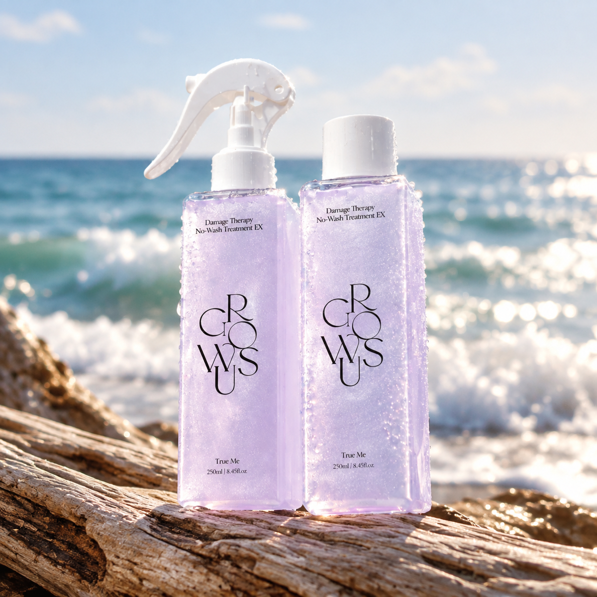 GROWUS - Damage Therapy No-Wash Treatment EX - Intenzivním bezoplachová kůra na poškozené vlasy - TRUE ME - 250 ml