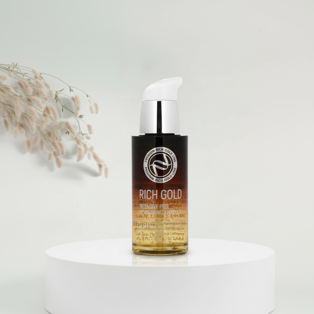 ENOUGH - Rich Gold Intensive Pro Nourishing Ampoule - Intenzivní vyživující ampule s propolisem a 24K zlatem - 30 ml