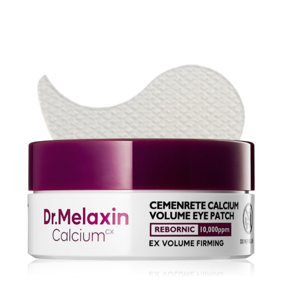 Dr.Melaxin - Cemenrete Calcium Volume Eye Patch - Hydrogelové oční polštářky s kalciovým komplexem a peptidy - 60 ks