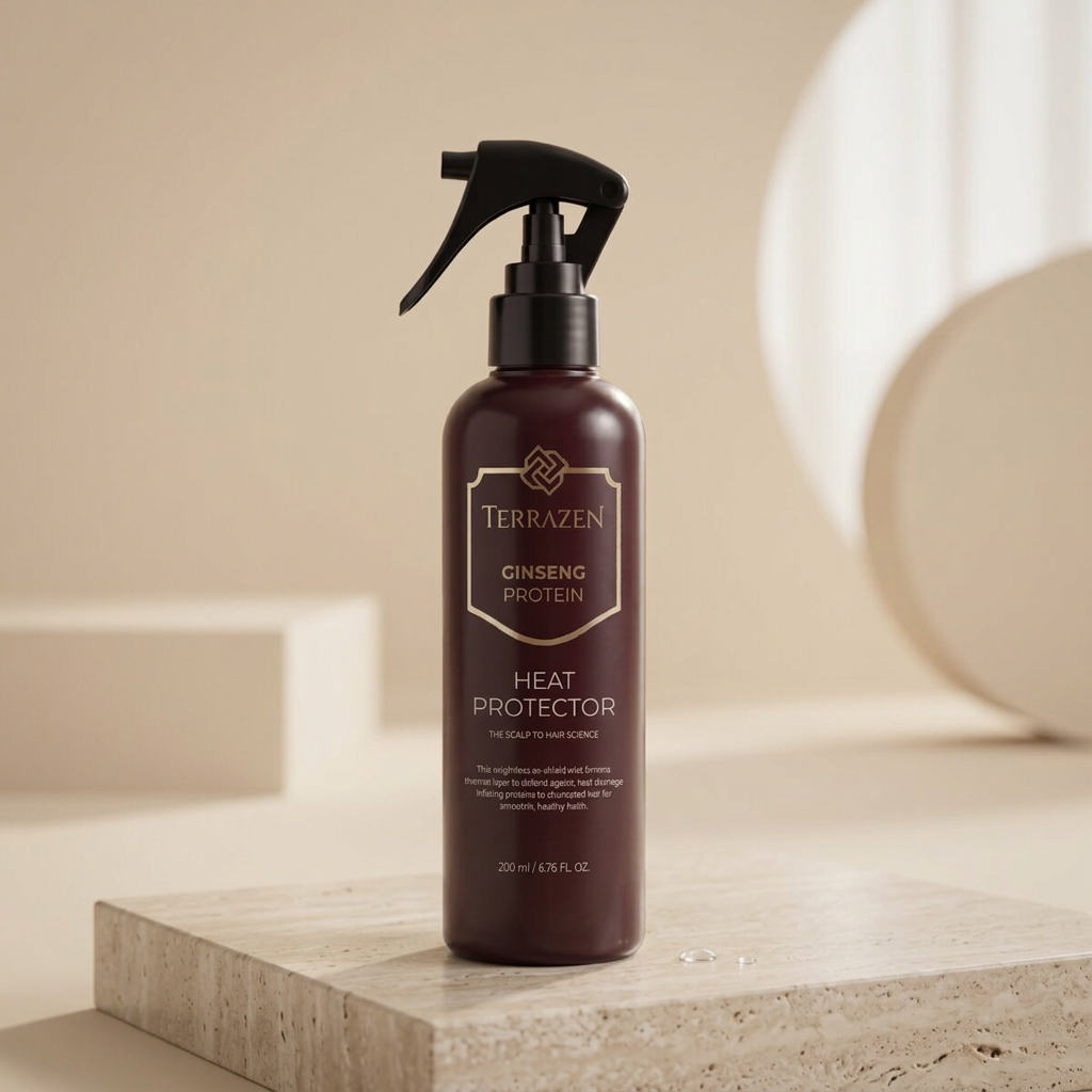 TERRAZEN - Ginseng Protein Heat Protector - Luxusní vlasový termoochranný sprej - 200 ml