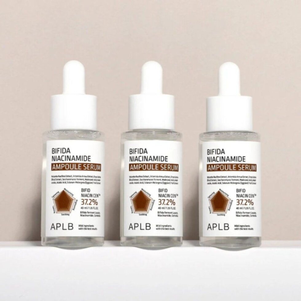 APLB - Bifida Niacinamide Ampoule Serum - Sérum pro zmenšení pórů s niacinamidem a bifidem - 40 ml