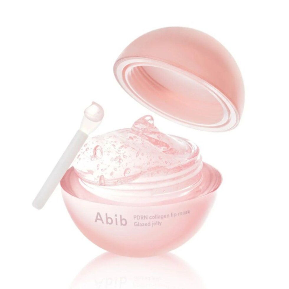 Abib - PDRN Collagen Lip Mask Glazed Jelly - Revitalizační maska na rty s kolagenem a PDRN - 11 g