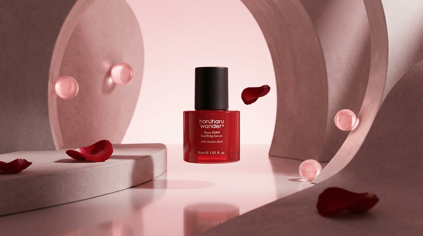Haruharu WONDER - Rose PDRN Soothing Serum - Zklidňující sérum s PDRN - 30 ml