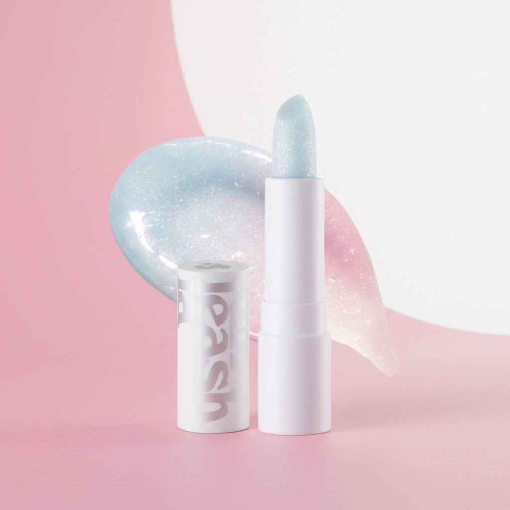 UNLEASHIA - Glacier Vegan Lip Balm - Veganský balzám na rty v odstínu BLUE LAGOON - 19 g