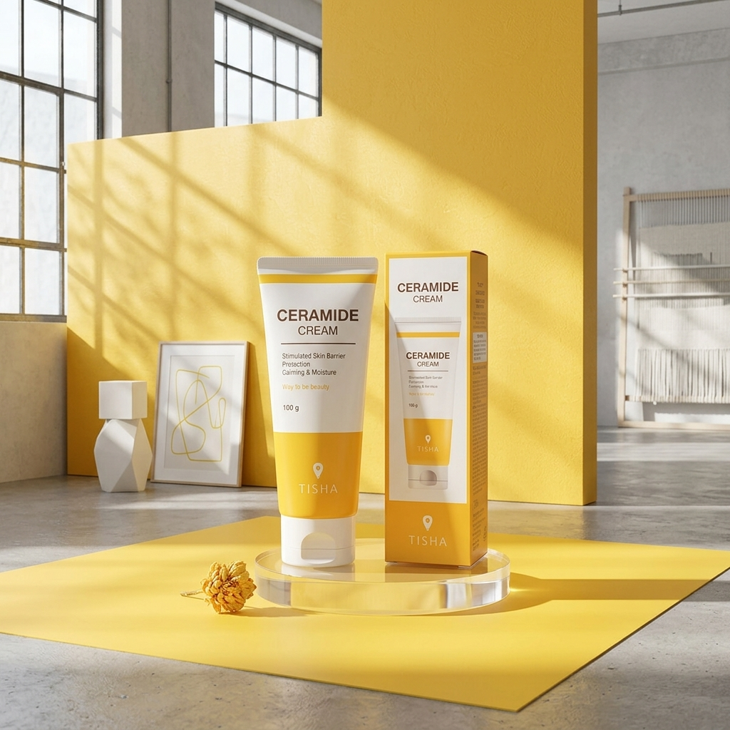 TISHA - Ceramide Cream - Intenzivní regenerační krém s ceramidy - 100 ml