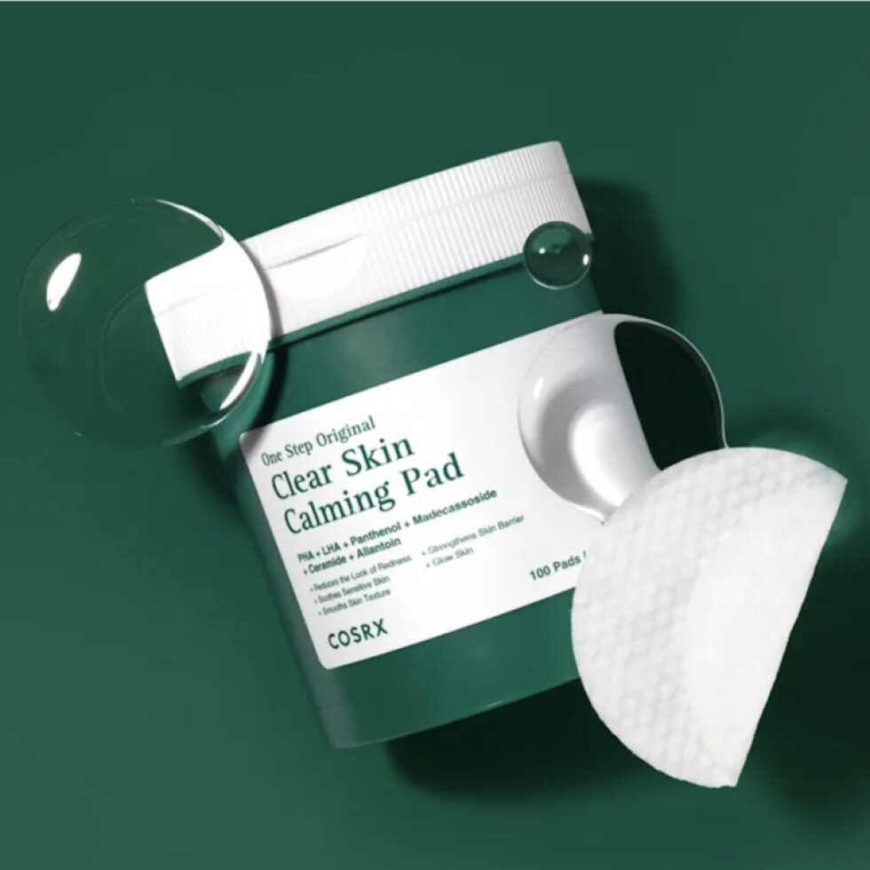Cosrx - One Step Original Clear Skin Calming Pad - Zklidňující tampónky pro čistou pleť - 100 ks