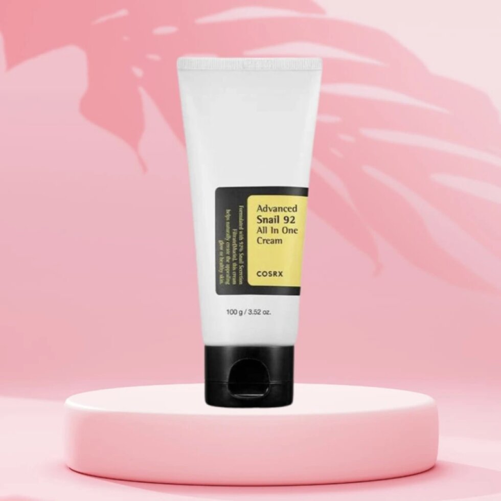 COSRX Advanced Snail 92 All In One Cream Tube - Multifunkční krém se šnečím mucinem v praktické tubě - 100 ml