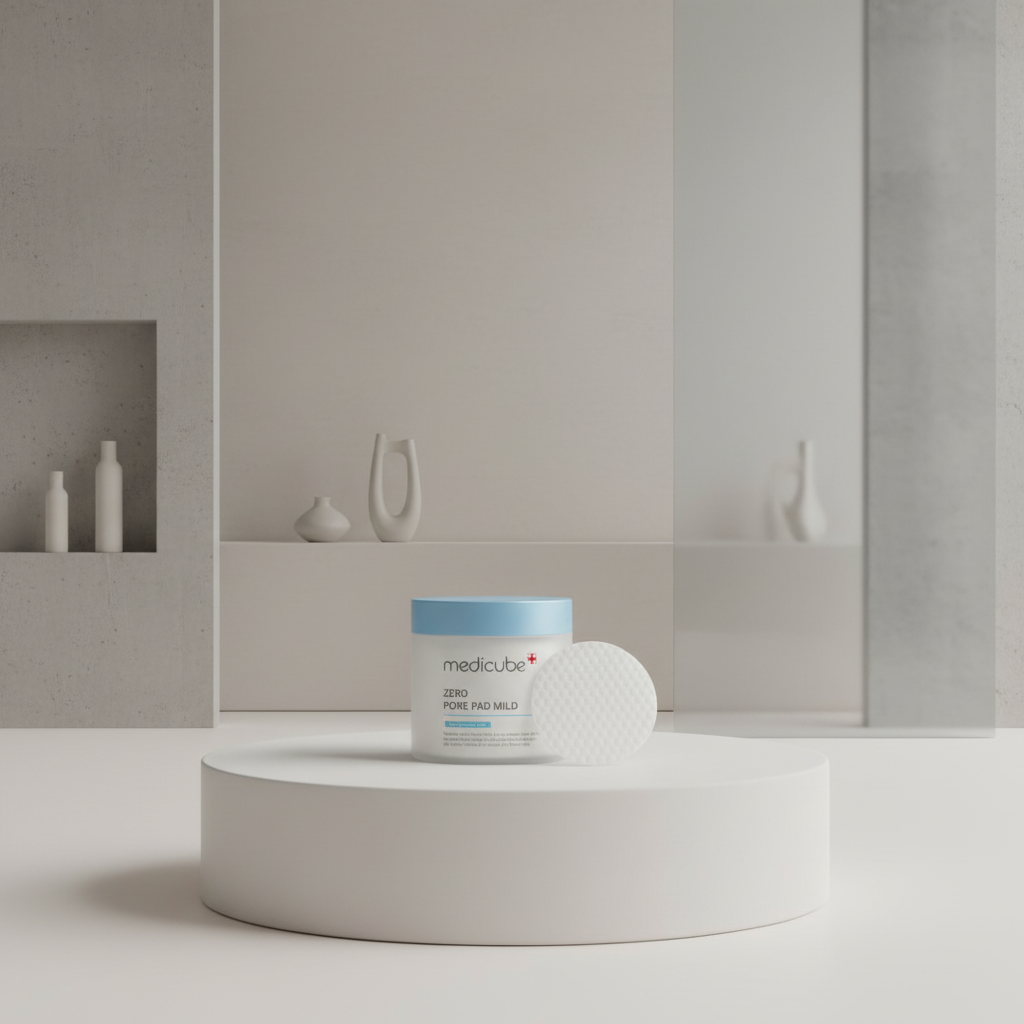 Medicube - Zero Pore Pad Mild - Tonizující tamponky na obličej pro citlivou pleť - 70ks/155 g