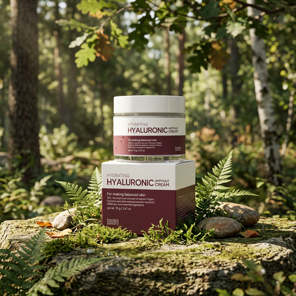 TENZERO - Hydrating Hyaluronic Ampoule Cream 2X - Hydratační hyaluronový ampulkový krém - 70 g