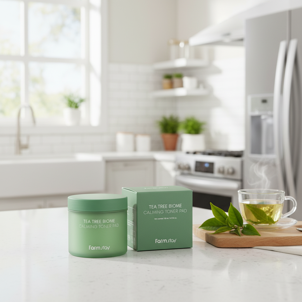 Farm Stay - Tea Tree Biome Calming Toner Pad - Zklidňující tamponky - 70ks