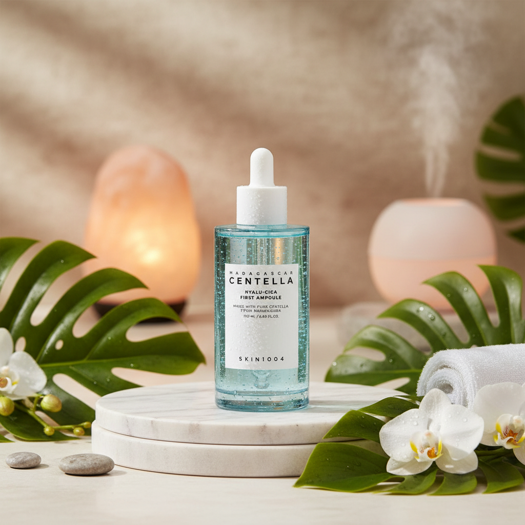 SKIN1004 - Madagascar Centella HYALU-CICA First Ampoule - Hydratační a zklidňující sérum - 100 ml