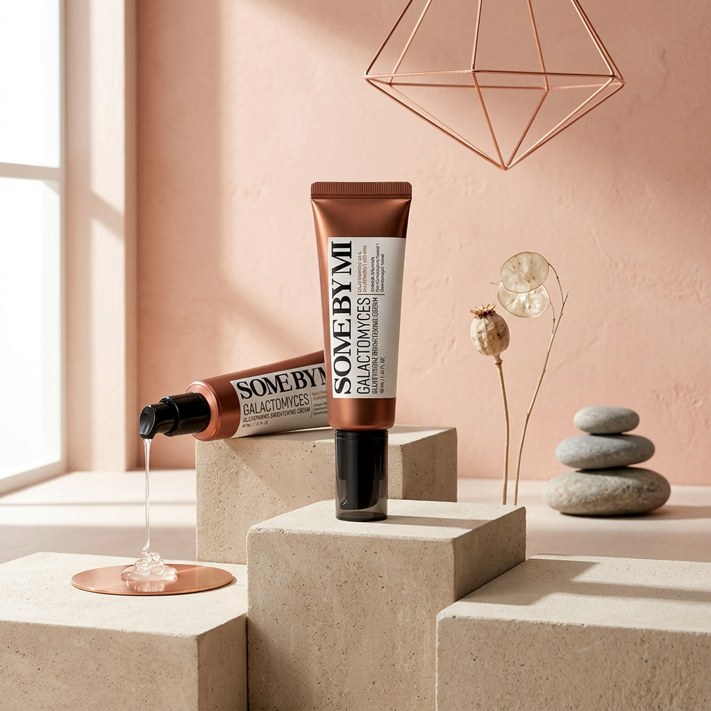 SOME BY MI - Galactomyces Glutathione Brightening Cream - Rozjasňující, hydratační krém s kvasinkami - 40 ml