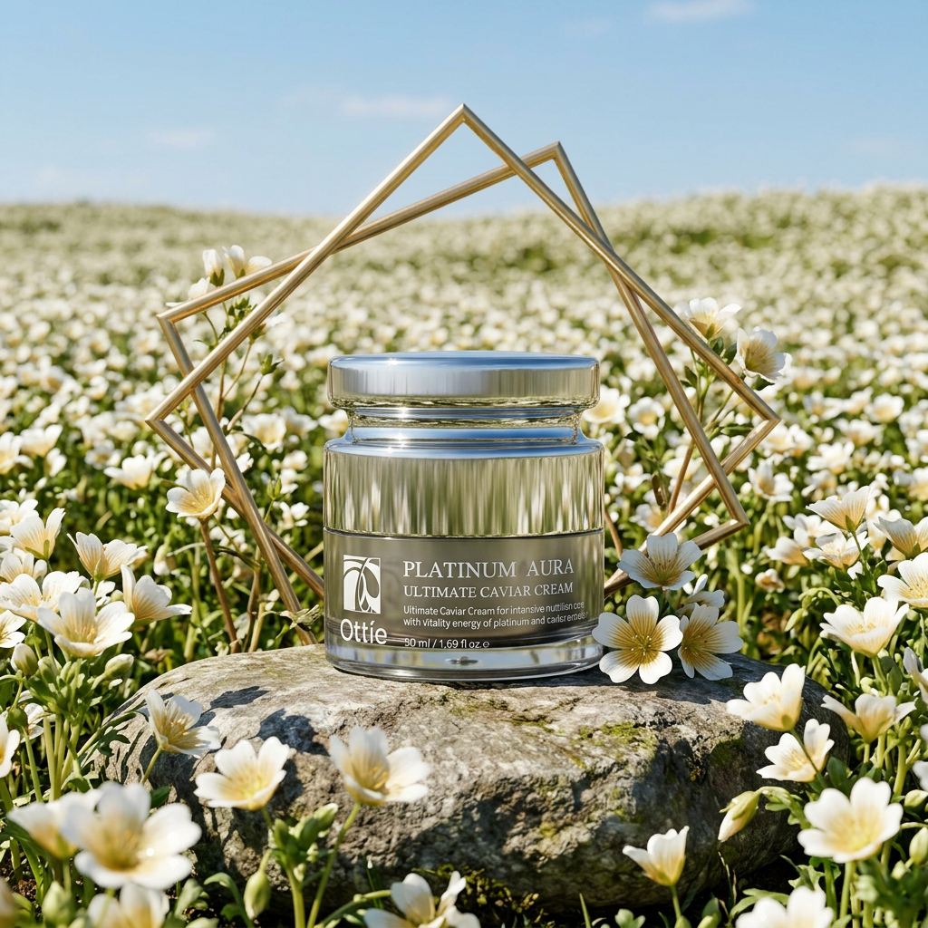 OTTIE - Platinum Aura Ultimate Capsule Cream - Prémiový platinový krém s kapsličkami - 50 ml