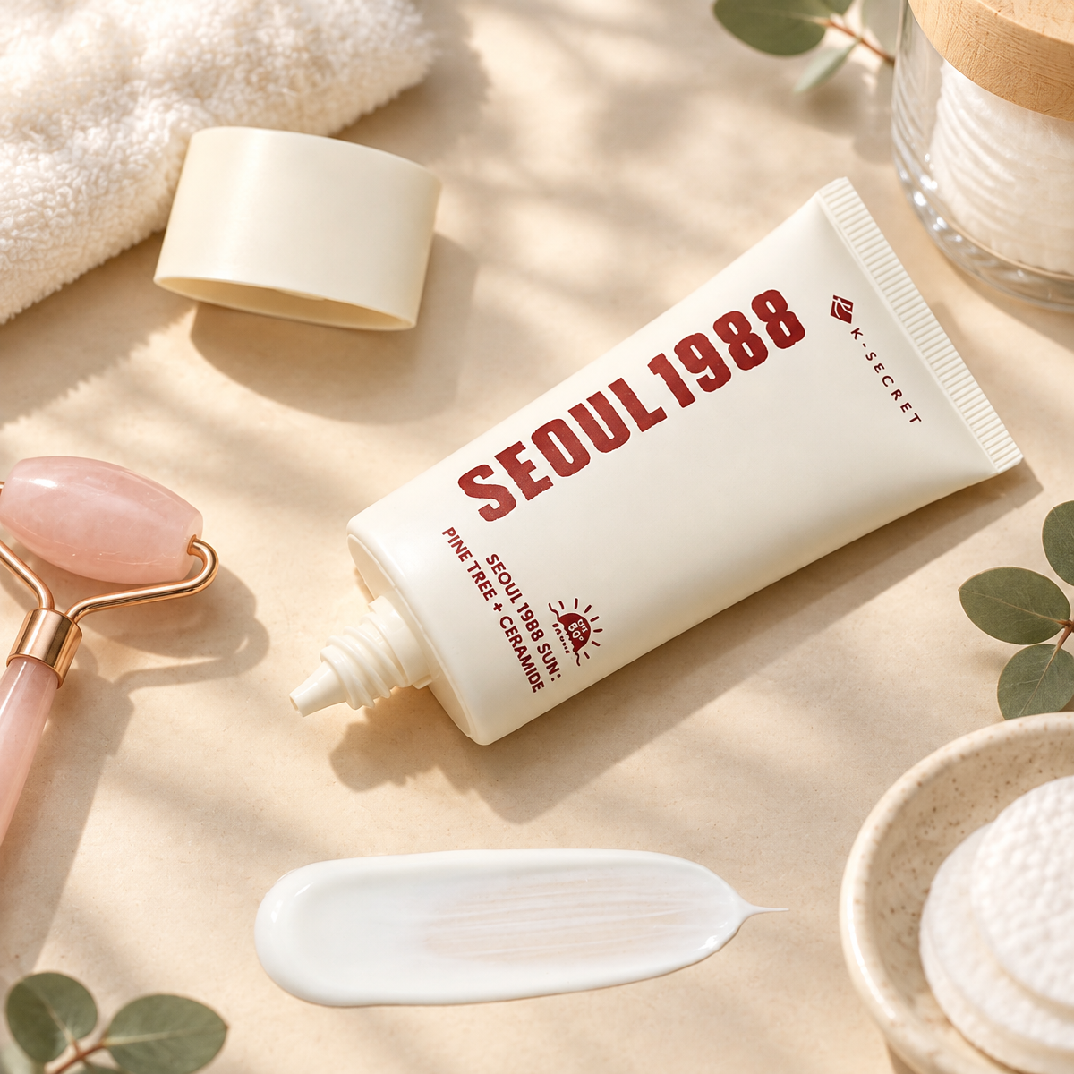 KSECRET - SEOUL 1988 Sun : Pine Tree + Ceramide - SEOUL 1988 Opalovací krém: Borovice + Ceramidy - 50 ml