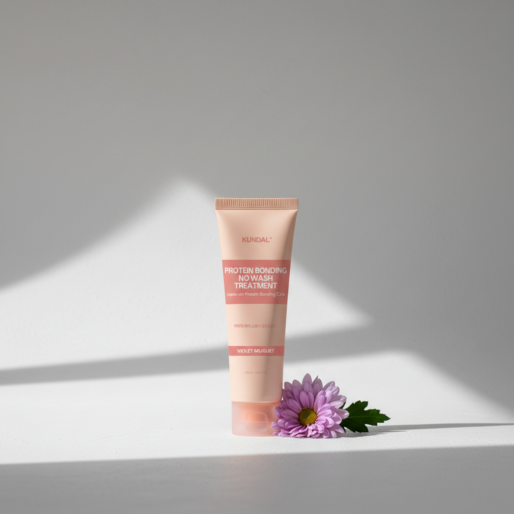 Kundal Protein Bonding Damage Care No Wash Treatment - Bezoplachová proteinová péče VIOLET MUGUET - 130 ml