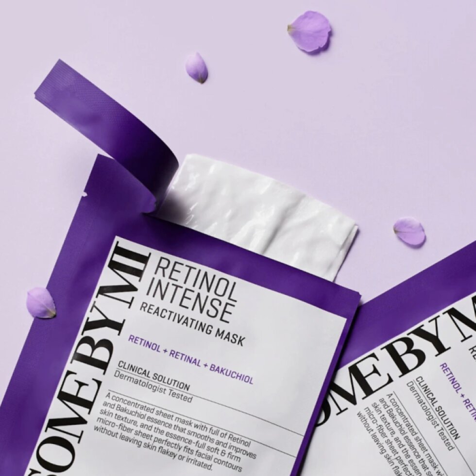 Some By Mi - Retinol Intense Reactivating Mask - Textilní maska proti vráskám - 22 g