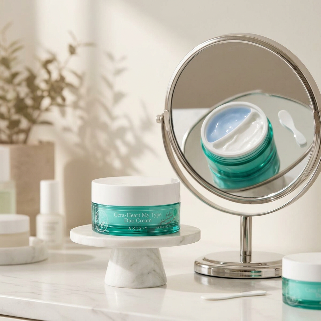 AXIS-Y - Cera-Heart My Type Duo Cream - Hydratační pleťový krém - 60 ml