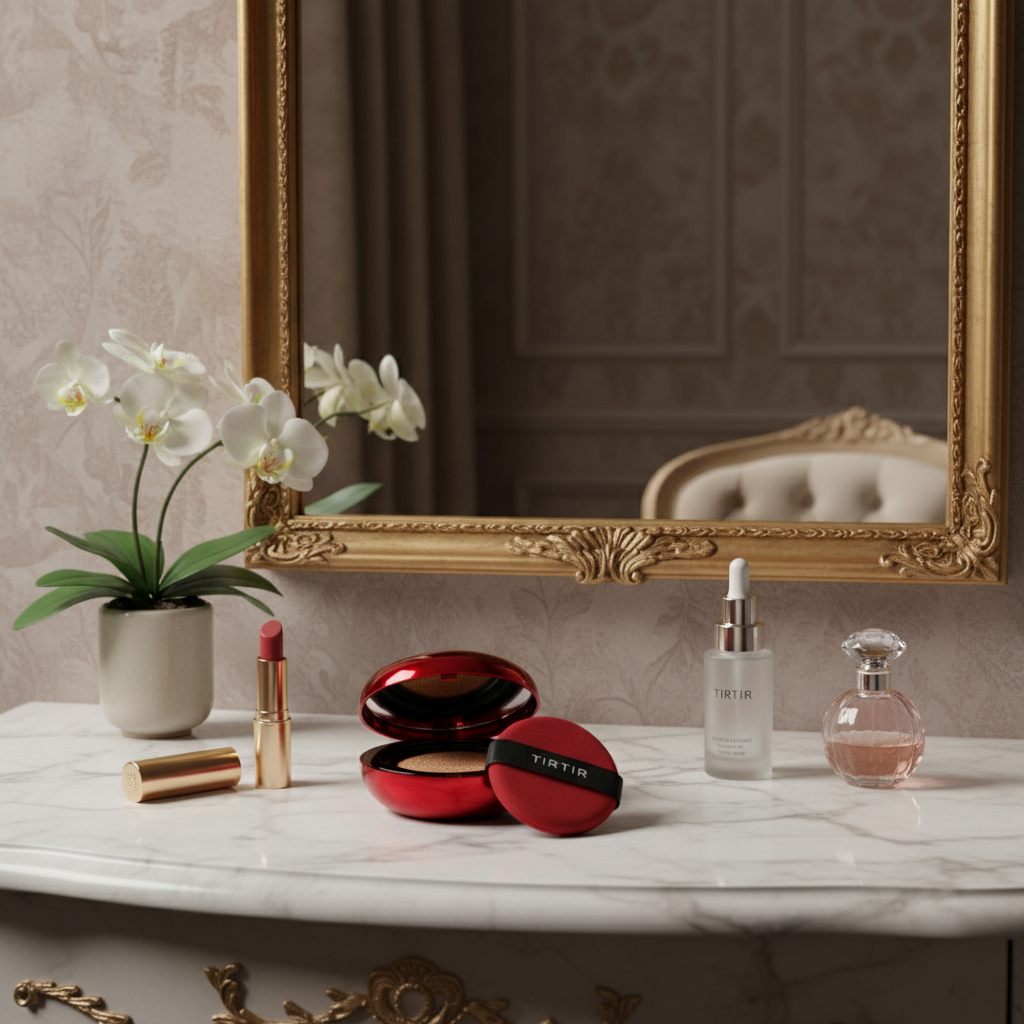 TIRTIR - Mask Fit Red Cushion - Make-up s cushionem - odstín C17 Porcelain