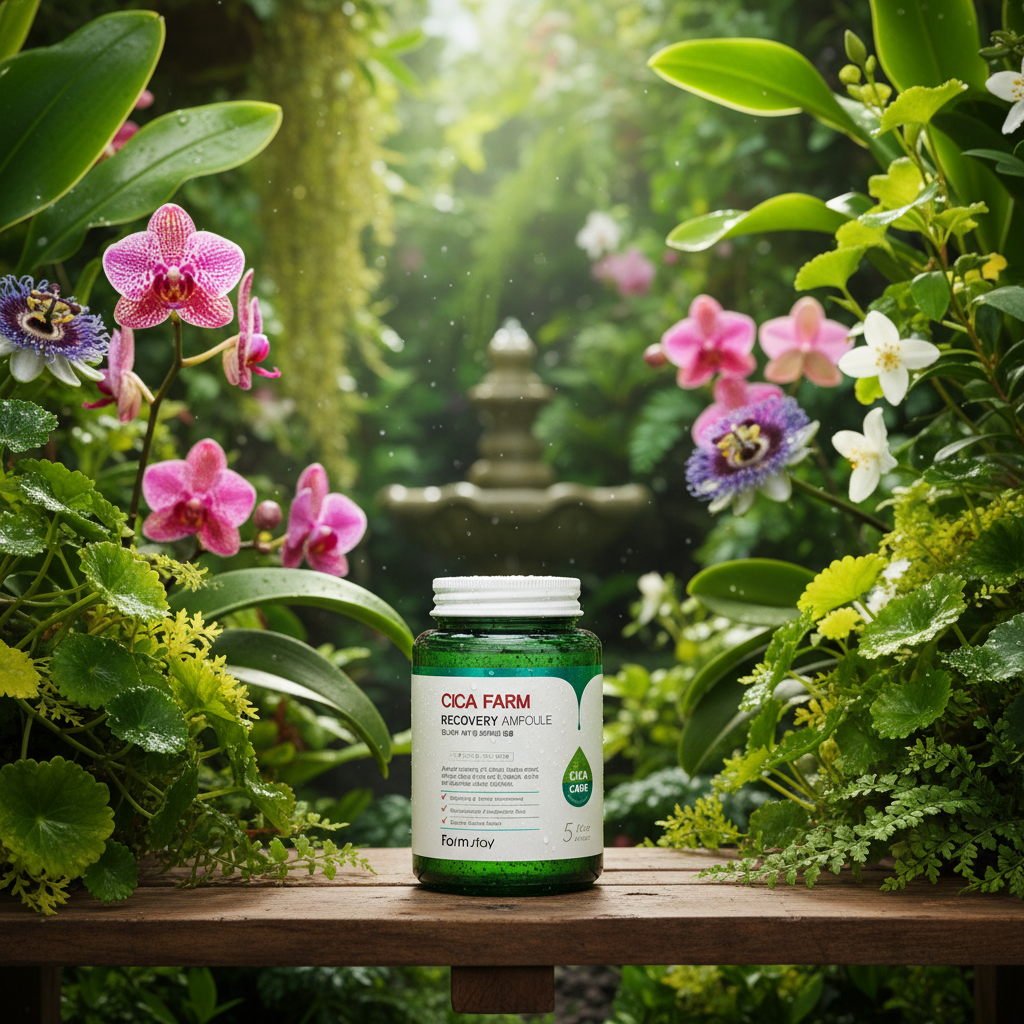 Farm Stay - Cica Farm Recovery Ampoule - Obnovující sérum s centellou - 250 ml