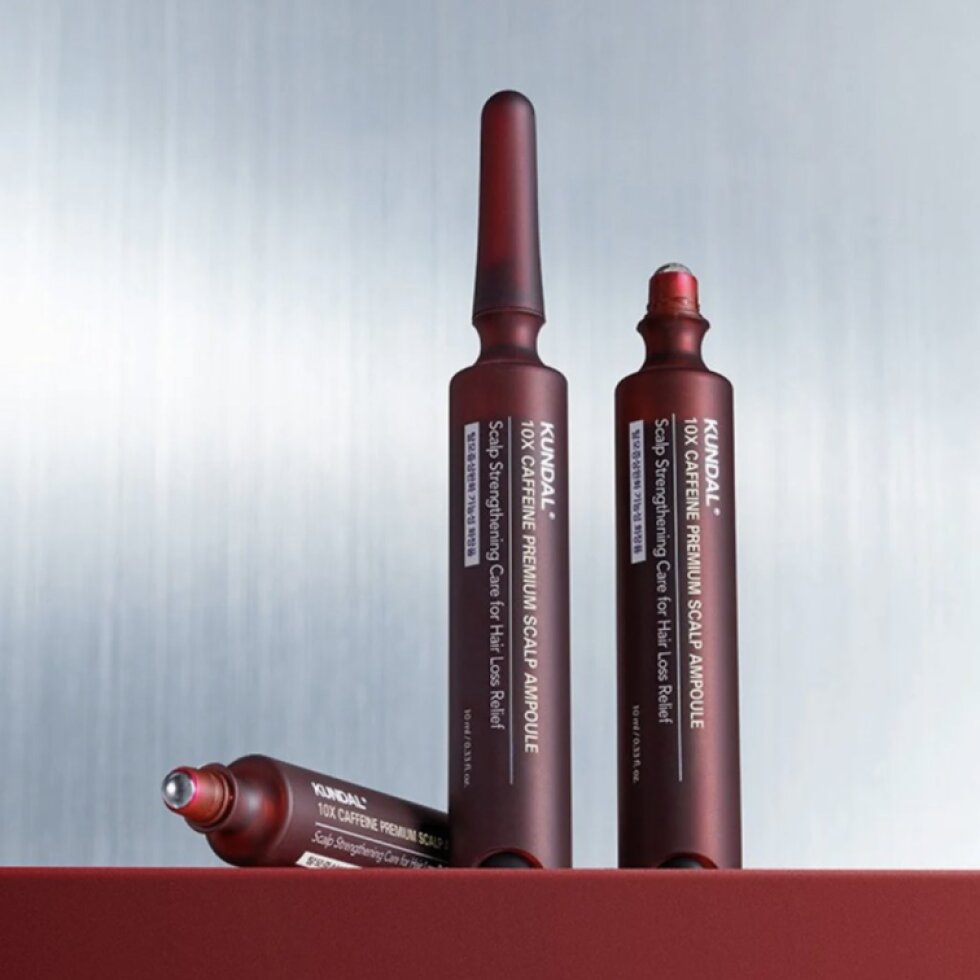 KUNDAL - 10X Caffeine Strengthening Scalp Serum - Intenzivní posilující sérum na pokožku hlavy s kofeinem - 10 ml