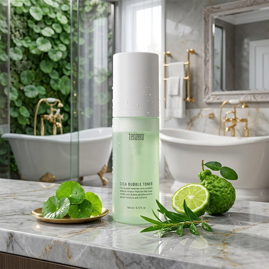 TENZERO - Cica Bubble Toner - Zklidňující pěnový toner s Cica - 120 ml