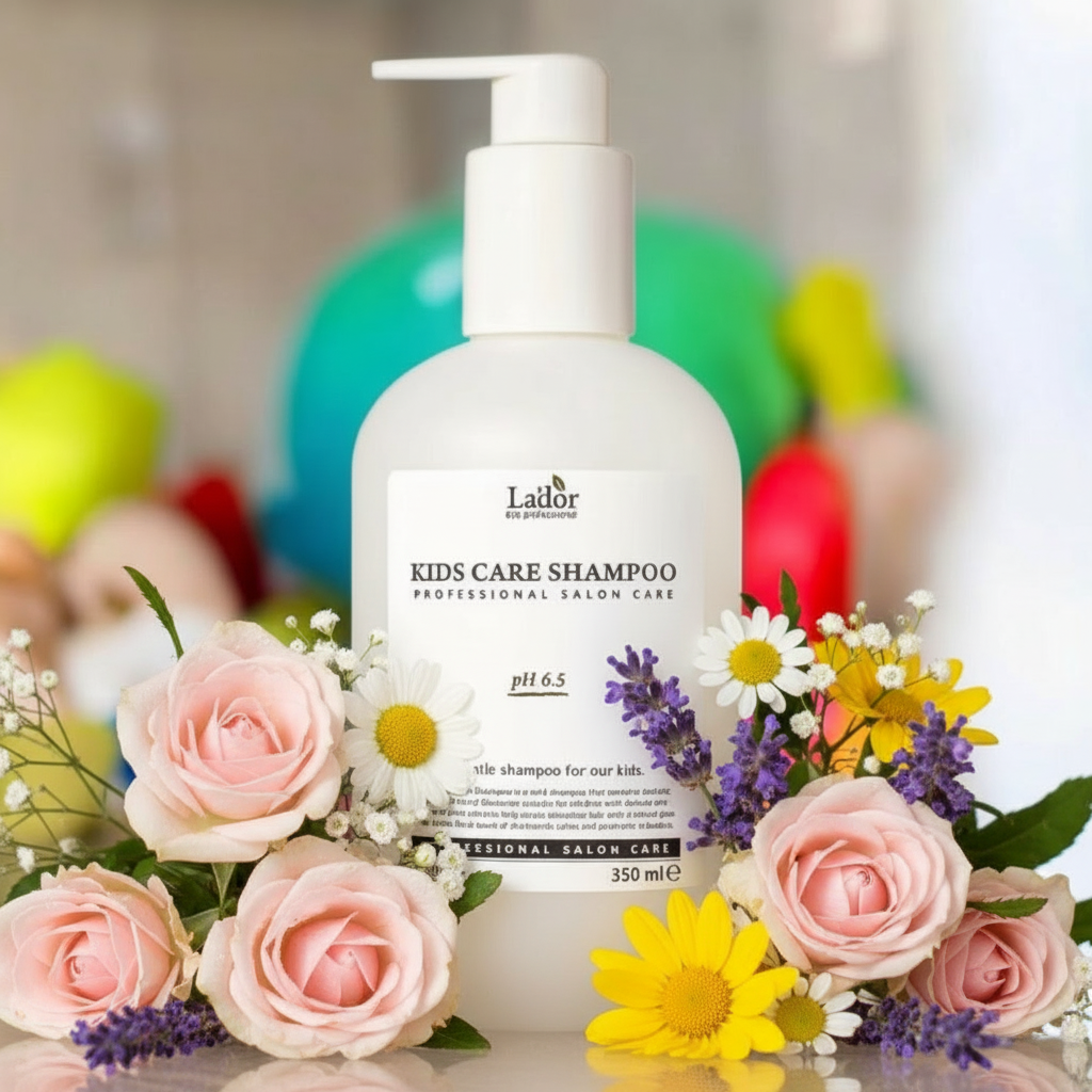 Lador - Kids Care Shampoo - Dětský šampon bez sulfátů a dalších škodlivých látek - 350 ml