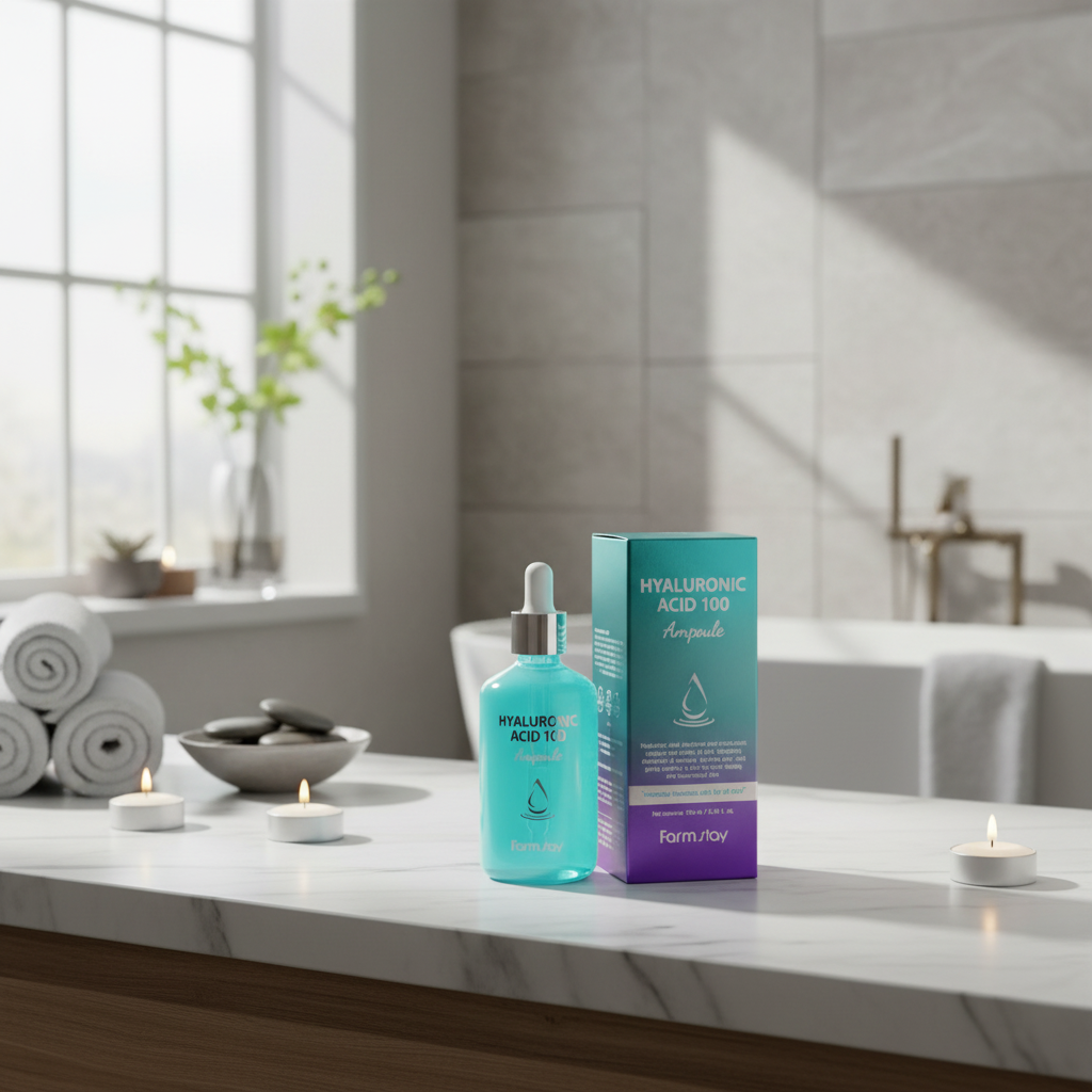 Farm Stay - Hyaluronic Acid 100 Ampoule - Hydratační ampule s kyselinou hyaluronovou - 100 ml