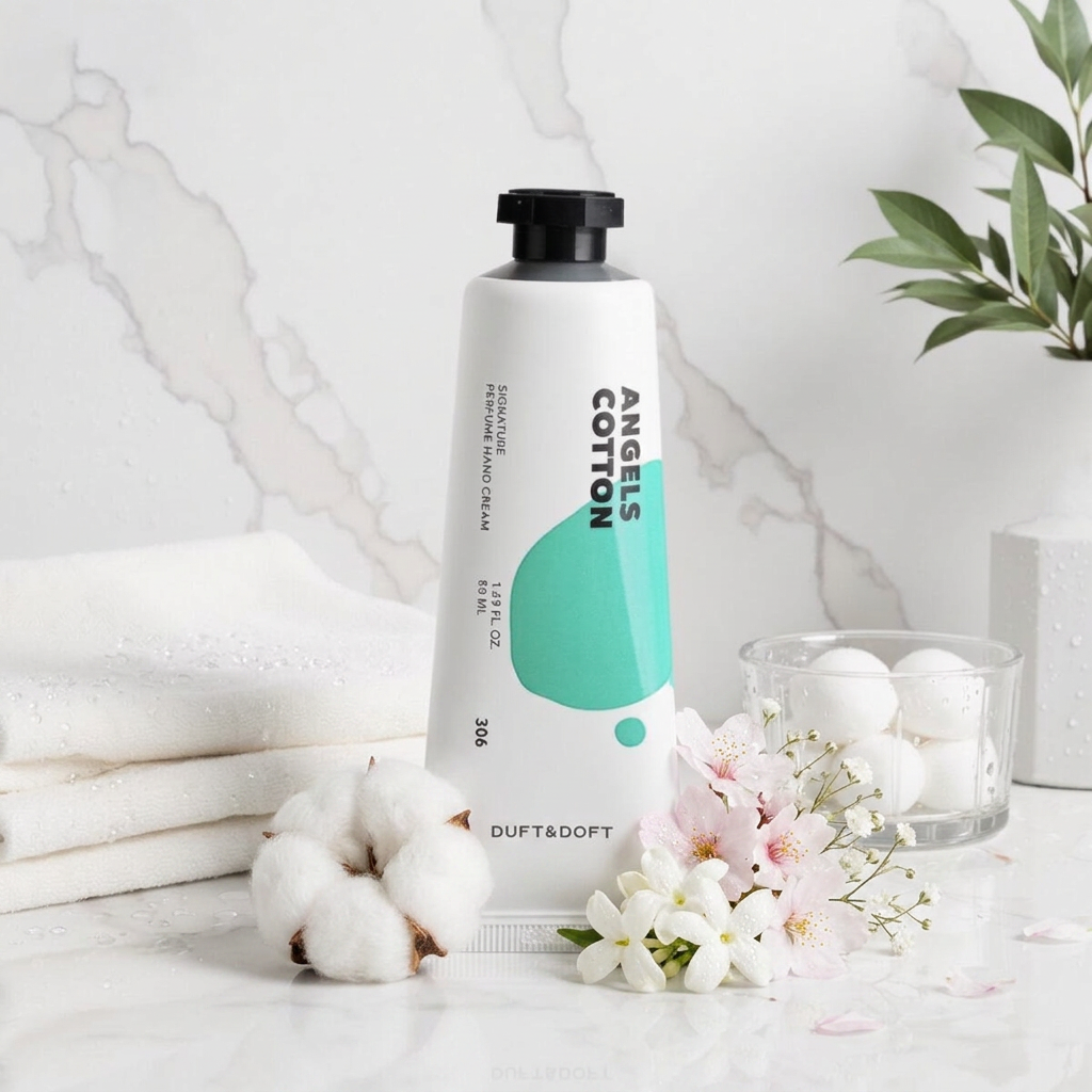 DUFT & DOFT - Signature Perfume Hand Cream Angels Cotton - Parfémovaný krém na ruce Angels Cotton - 50 ml