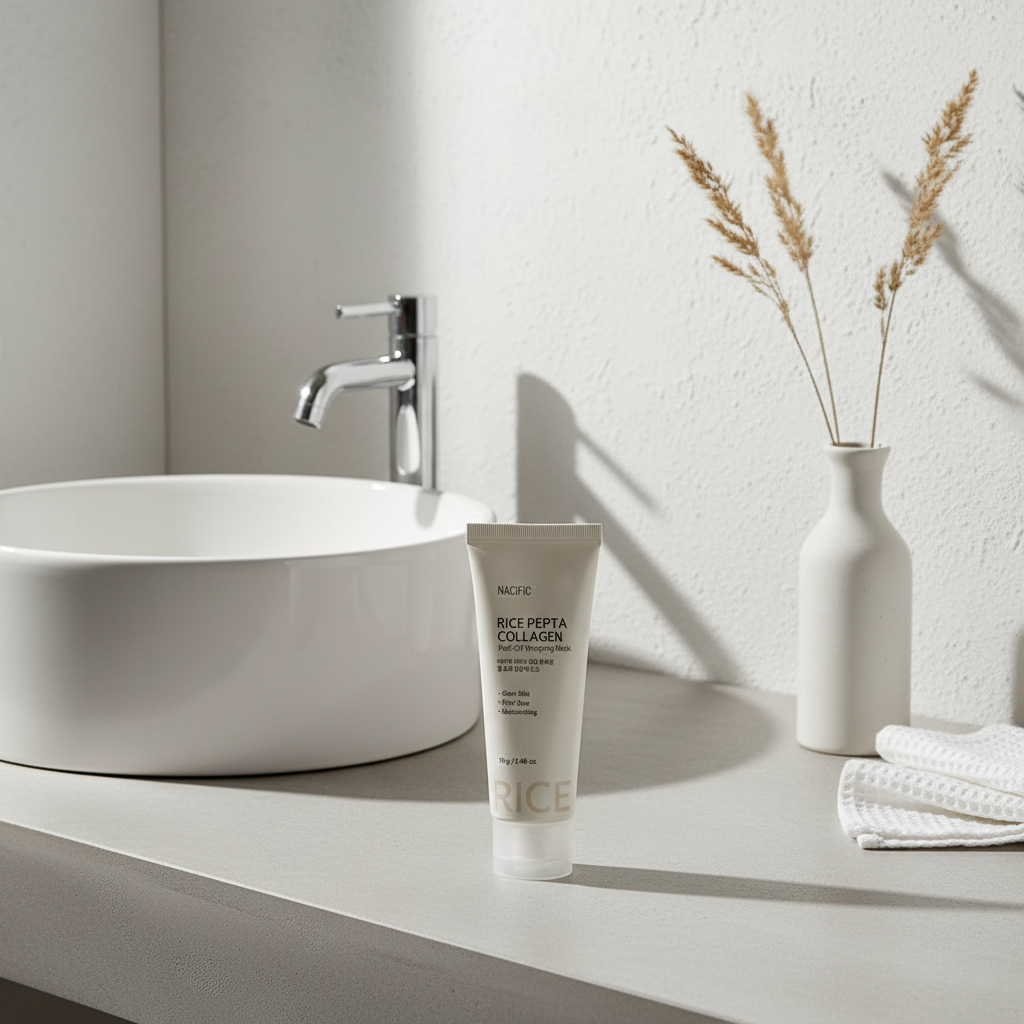 NACIFIC - Rice Pepta Collagen Peel-off Wrapping Mask - Slupovací maska s rýží, peptidy a kolagenem - 70g