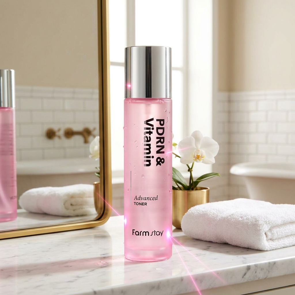 Farm Stay - PDRN & Vitamin Advanced Toner - Hydratační a rozjasňující toner s obsahem rostlinného PDRN a vitaminového komplexu - 120 ml