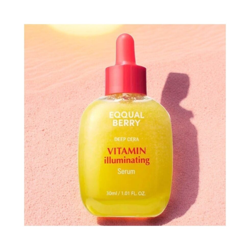 EQQUALBERRY - Vitamin Illuminating Serum - Rozjasňující sérum s vitaminy pro sjednocený vzhled pokožky - 30 ml