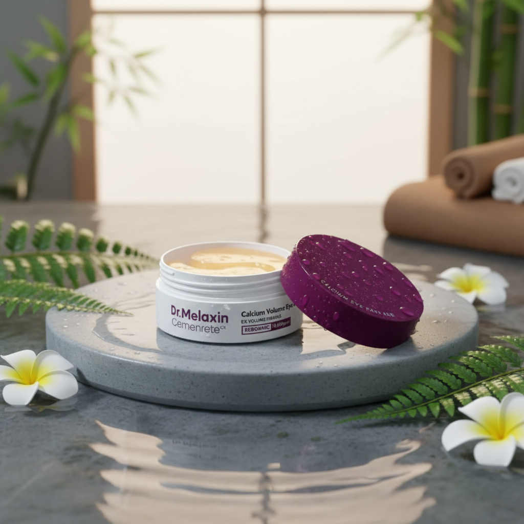 Dr.Melaxin - Cemenrete Calcium Volume Eye Patch - Hydrogelové oční polštářky s kalciovým komplexem a peptidy - 60 ks