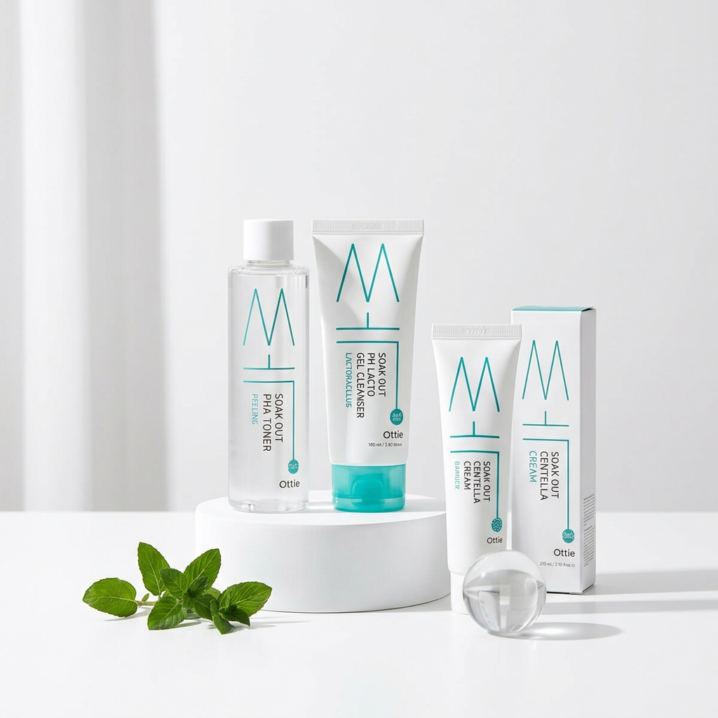 OTTIE - Soak Out pH Lacto Gel Cleanser - Čisticí gel s kyselinou mléčnou a vyváženým pH - 100 ml