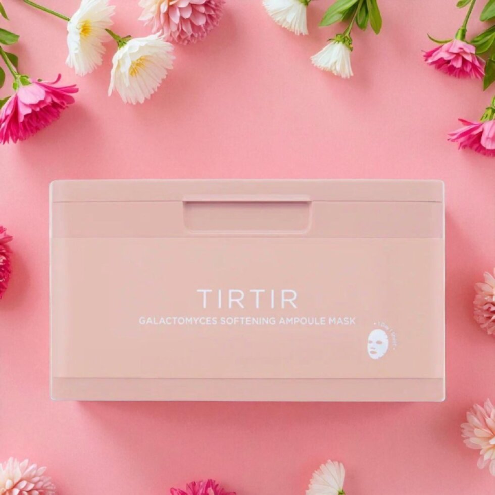TIRTIR - Ampoule Mask - Pleťová maska s ampulí Dusty Pink - 30 ks