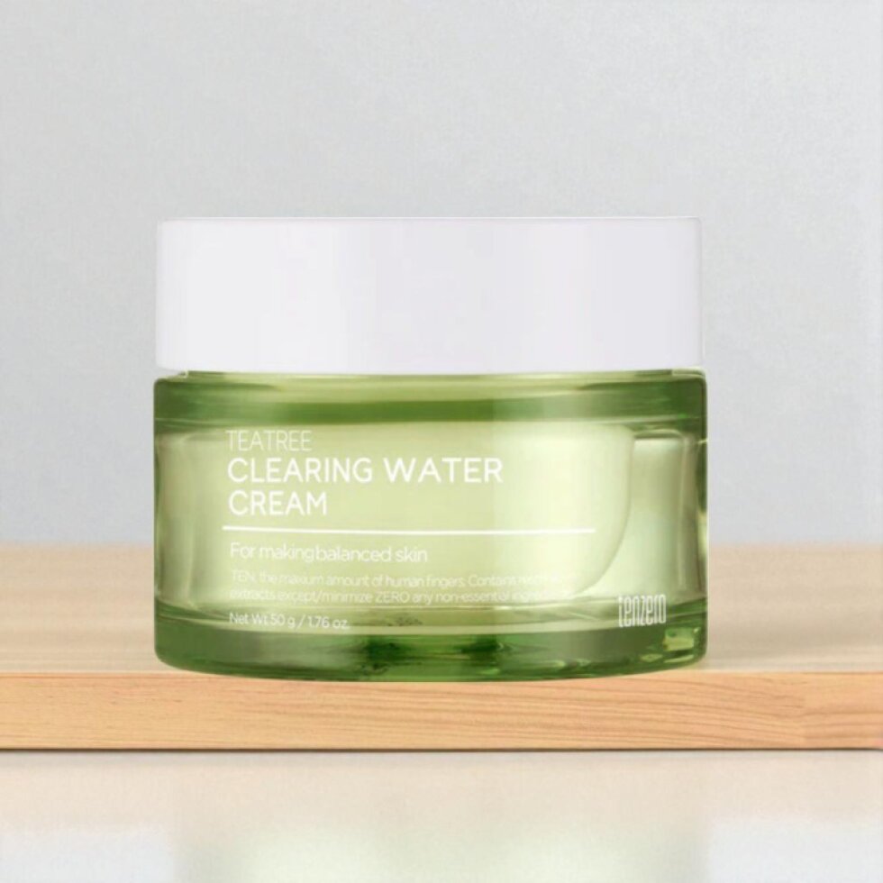 TENZERO - Teatree Clearing Water Cream - Hydratační krém s tea tree - 50 ml