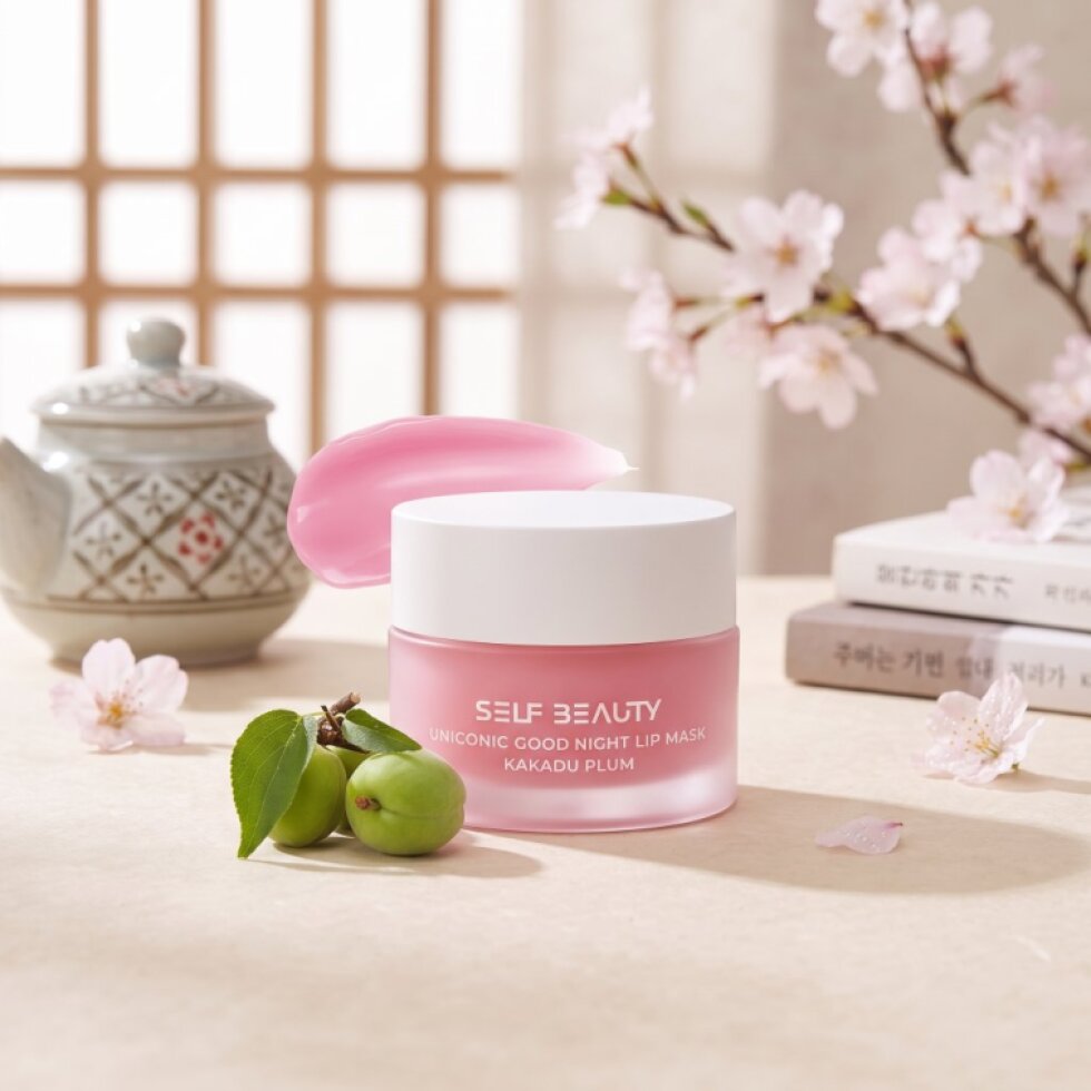 SELF BEAUTY - Uniconic Good Night Lip Mask Kakadu Plum - Noční maska na rty s kakadu švestkou - 14,5g