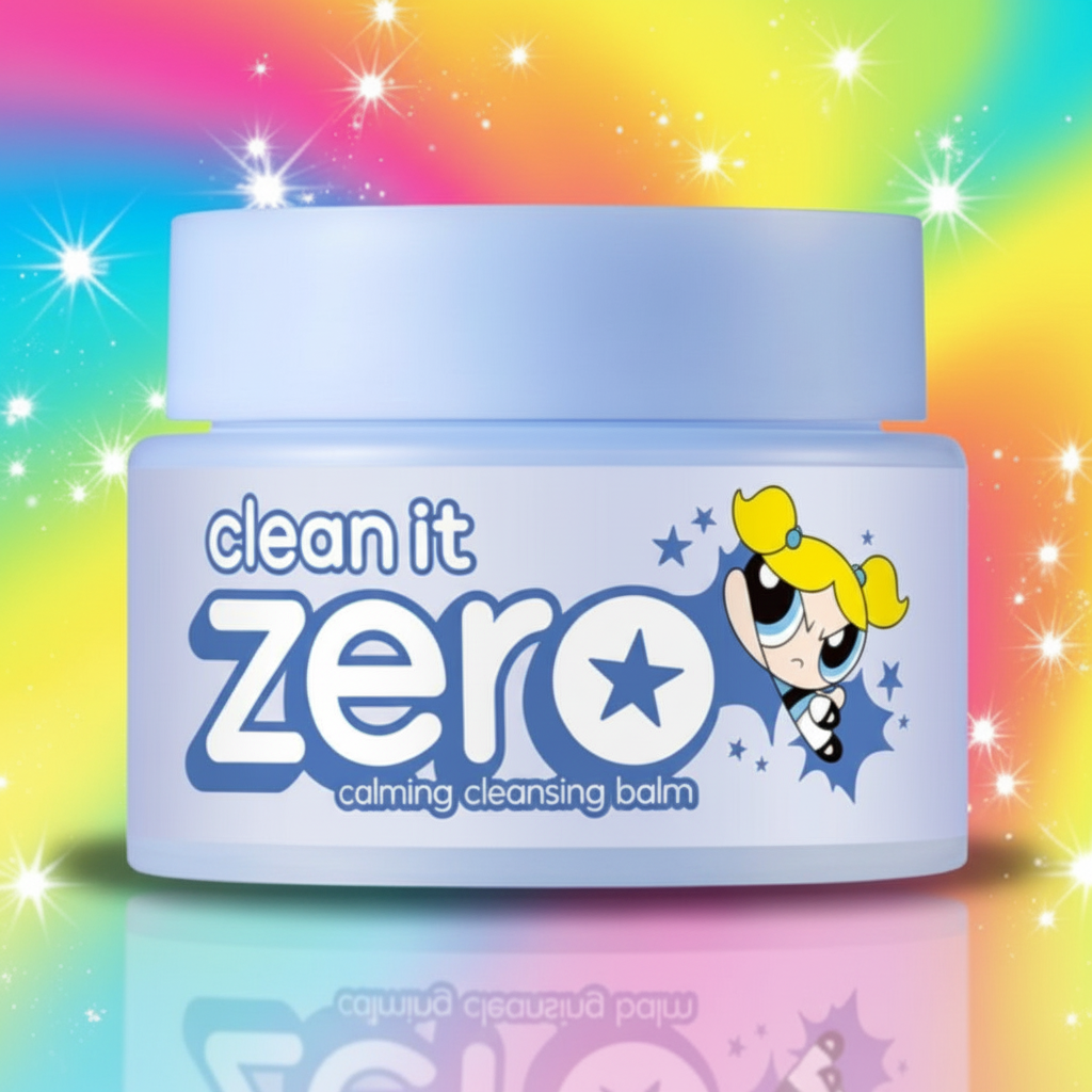 Banila Co - Clean It Zero Cleansing Balm Calming The Powerpuff Girls Edition - Čistící balzám pro citlivou pokožku Raketové holky edice - 100 ml