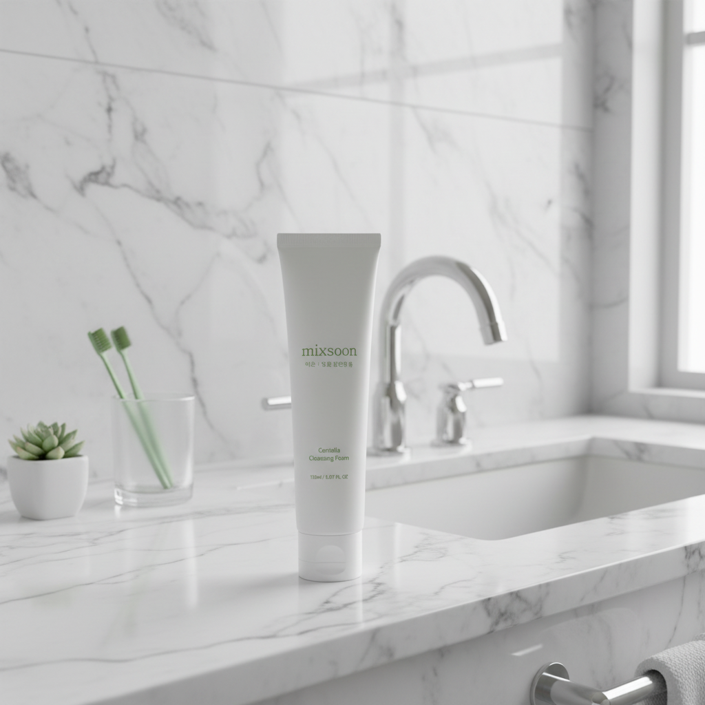 MIXSOON - Centella Cleansing Foam - Čisticí pěna s pupečníkem asijským - 150 ml