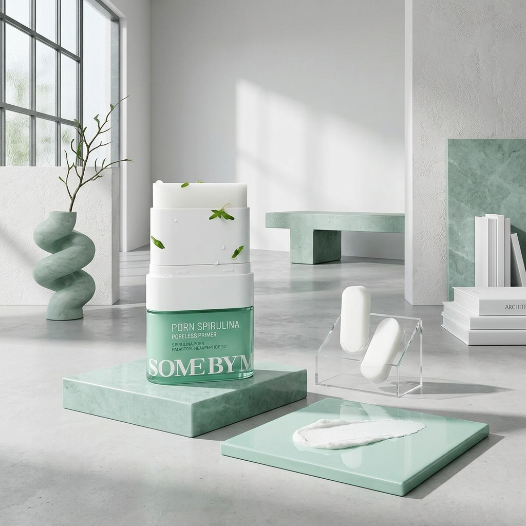 SOME BY MI - Spirulina PDRN Poreless Primer - Podkladová báze pro minimalizaci pórů se spirulinou a PDRN - 10 g