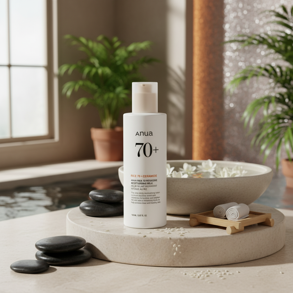 ANUA - Rice 70 Intensive Moisturizing Milk - Intenzivně hydratační pleťové mléko - 150 ml