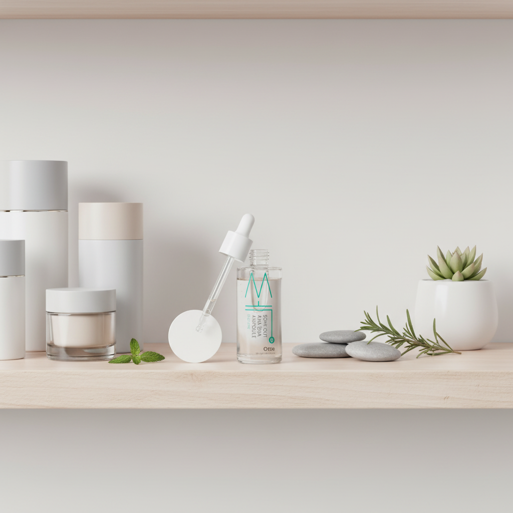 OTTIE - Soak Out AHA BHA Ampoule - Ampule s AHA a BHA pro hloubkové pročištění pleti - 15 ml